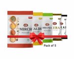 Combo Powder Pack of Haldi, Mirch, Dhaniya, Jeera, Golki (Total 1.9kg)