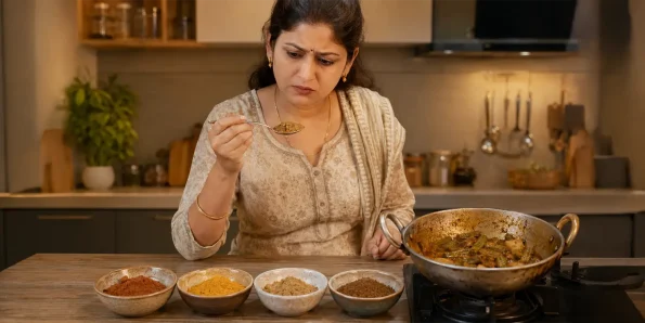 signs of low quality masala